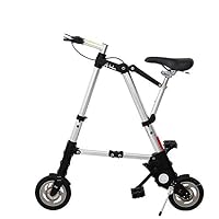 Amazon | コンパクト 折りたたみ自転車 軽量 自転車 前後輪ノーパンク